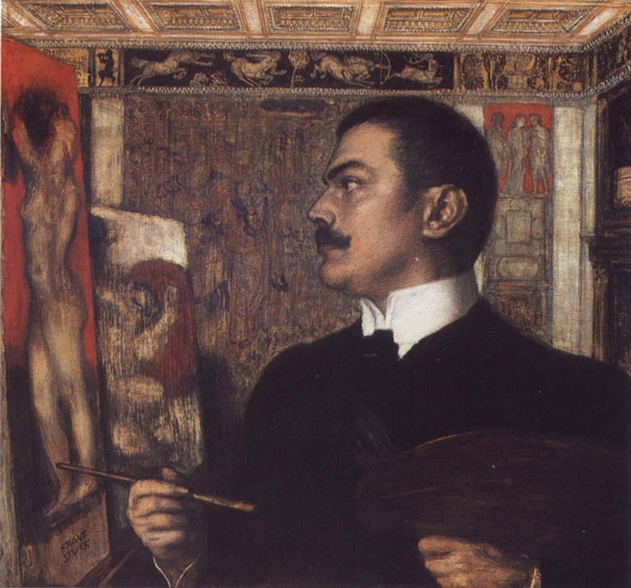 Self-Portrait at the Easel